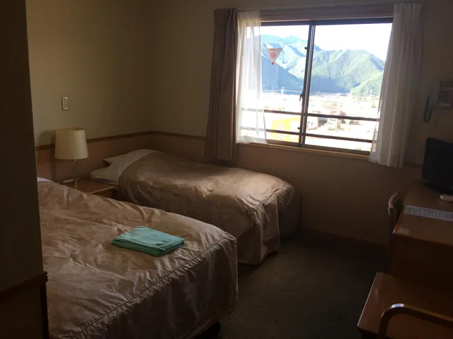 Economy, Twin Beds, Smoking, Resort Inn Fuyo Kawaguchiko Inter Store 1/2