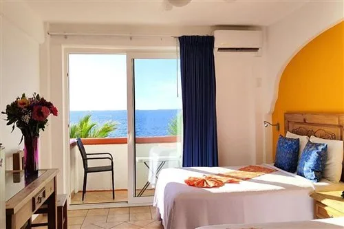 غرفة بسرير مزدوج بإطلالة على البحر، El Pescador 4/4