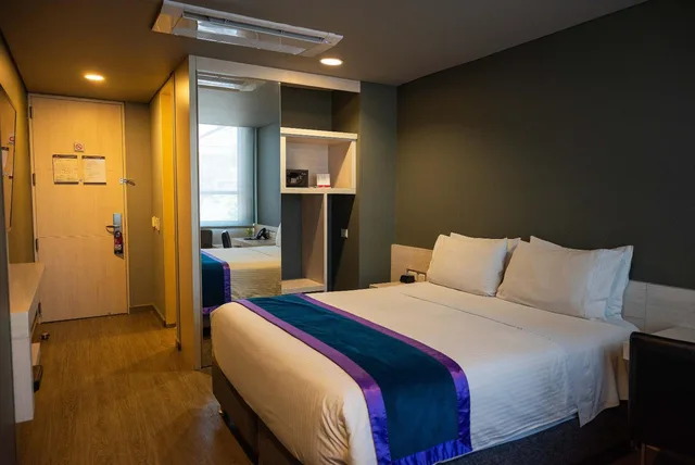 غرفة بسرير كوين، Hotel Black Tower Premium 2/10
