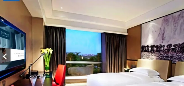 غرفة سوبيريور بسريرين منفصلين بإطلالة على المتنزه، Pullman Xiamen Powerlong 2/6