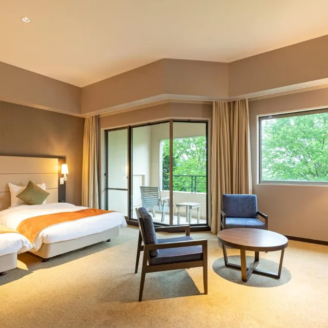 غرفة عائلية بإطلالة على الجبل، Urabandai Grandeco Tokyu Hotel 2/5