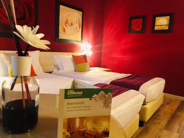 غرفة بسريرين منفصلين، AS Hotel Sempione Fiera 2/6