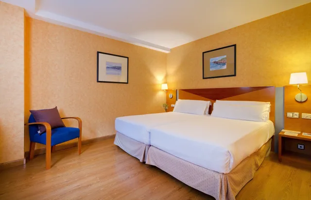 غرفة قياسية بسريرين منفصلين، Hotel Oca Villa De Aviles 1/3