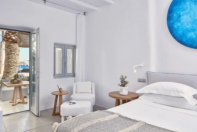 Deluxe, King Bed, Beach Front، Mykonos Ammos Hotel 3/7