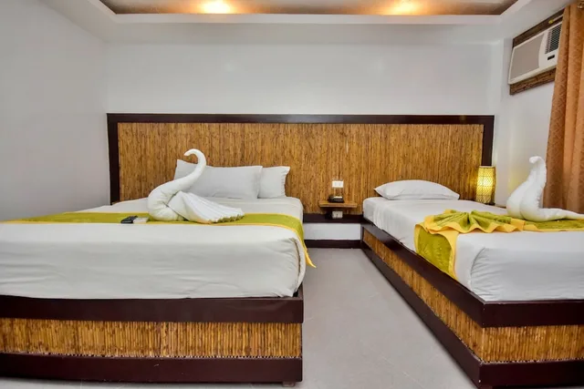 غرفة قياسية ثلاثية بسرير مزدوج وسرير فردي، Bamboo Beach Resort Bar And Restaurant 6/10
