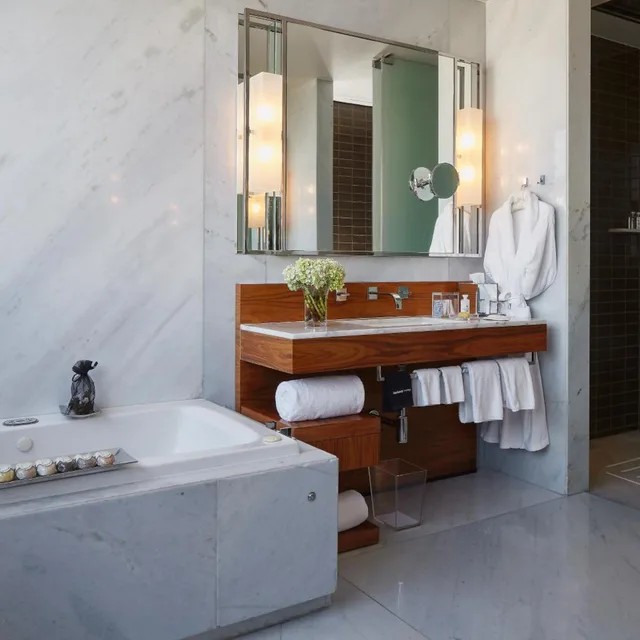 غرفة ديلوكس بسريرين كوين، Las Alcobas A Luxury Collection Hotel Mexico City 4/7
