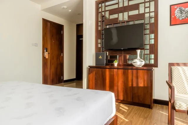 غرفة تنفيذية بسرير كوين بإطلالة على المدينة، Haka Hotel & Apartment 3/4