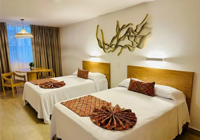 غرفة ديلوكس بسرير مزدوج بإطلالة على الحديقة، Costa De Oro Beach Hotel 1/1