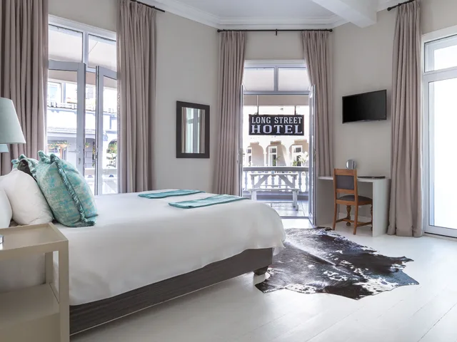 غرفة بريميوم ديلوكس بشرفة، Long Street Boutique Hotel 1/2