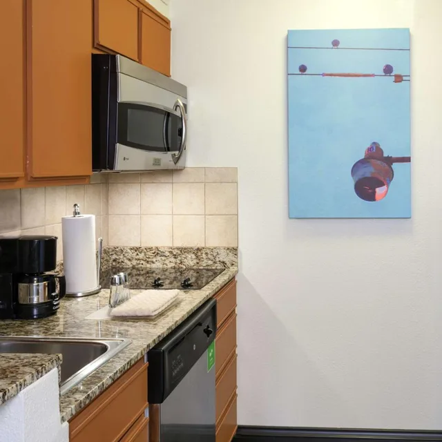 جناح بسرير كينج بغرفة نوم واحدة، Hyatt House Houston Galleria 2/3