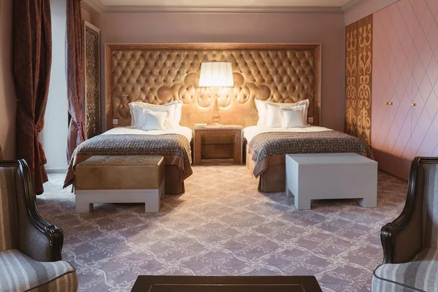 جناح جونيور سوبيريور بسريرين منفصلين بإطلالة على البحيرة، Carlton Hotel St Moritz 4/5