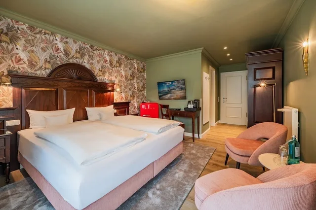 غرفة بسرير مزدوج، Strandhotel Heringsdorf 2/4
