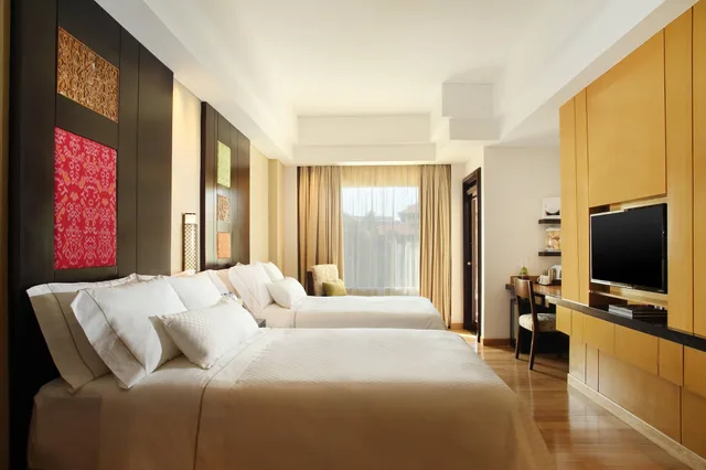 غرفة بريميوم بسريرين مزدوجين بشرفة، The Westin Resort Nusa Dua Bali 1/10