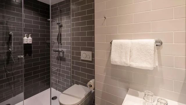 غرفة قياسية مفردة بسرير كوين مع أريكة، Holiday Inn Express Dusseldorf Hauptbahnhof 7/8