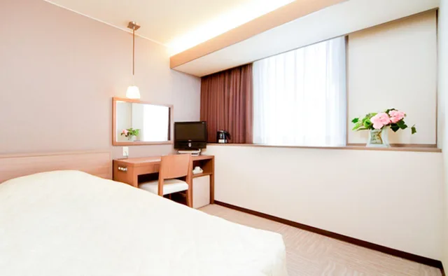 Semi Room, Single, Semi Double Bed, Smoking، Niigata City Hotel 1/1