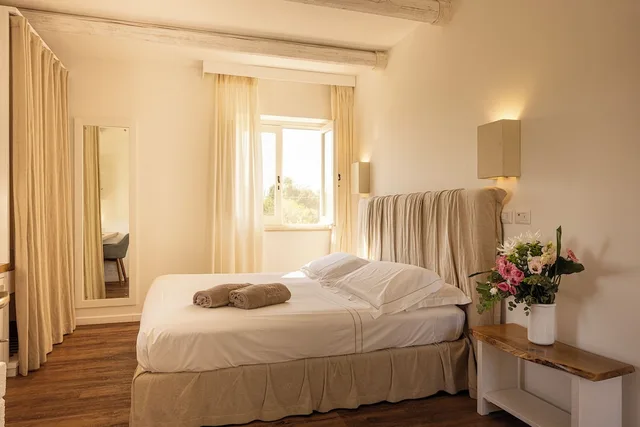 غرفة سوبيريور بسرير كينج في الطابق الأرضي، Masseria Bandino & Spa 3/6