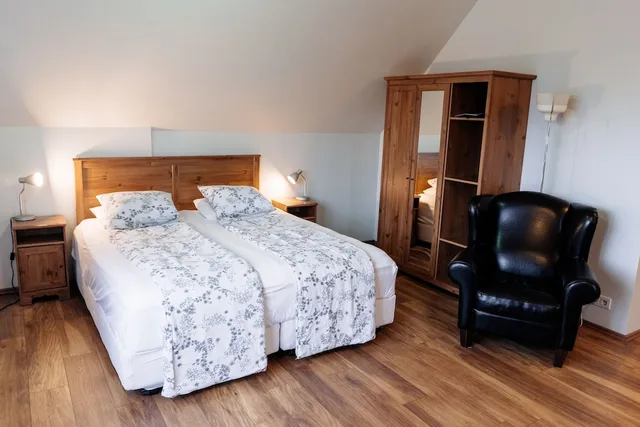 جناح بانورامي بسرير كينج بإطلالة على الجبل، Laxnes Hotel 7/10
