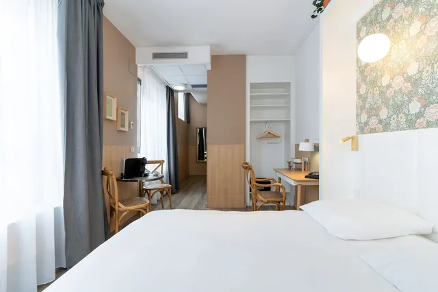 غرفة ديلوكس بسرير مزدوج أو سريرين منفصلين، Calm Appart Hotel 1/5