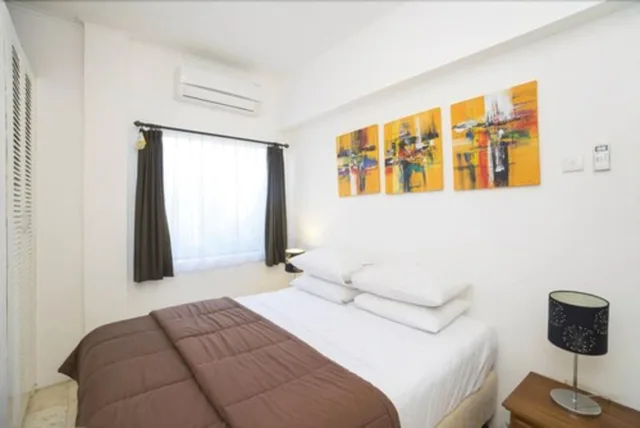 شقة بسرير كوين وسرير مزدوج بغرفتي نوم، Beach Melati Apartments 2/4
