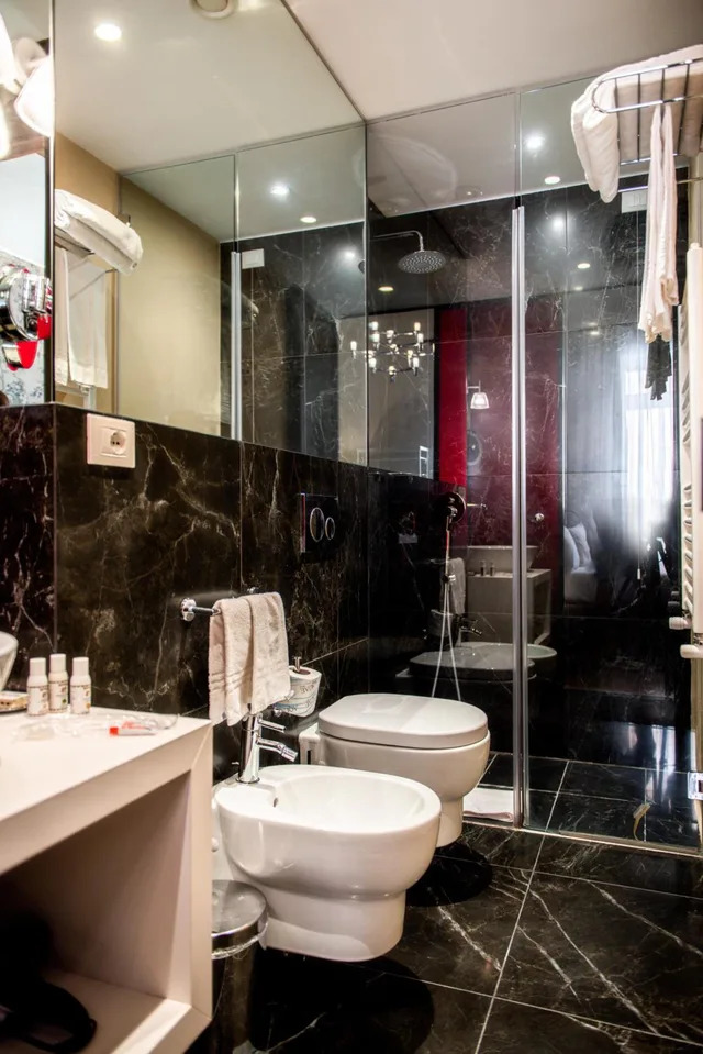 غرفة صغيرة بسرير مزدوج، Boutique Centrale Palace 4/5