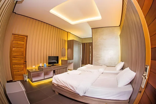غرفة قياسية بسريرين مزدوجين بغرفة نوم واحدة، Loft At Sima 2/2