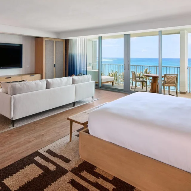 Suite, King Bed, Ocean Front, Sofa, Balcony، The Ritz-Carlton O ahu, Turtle Bay 1/4