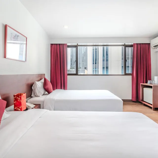 غرفة ديلوكس بسرير فردي، Ruamchitt Plaza Hotel 1/10