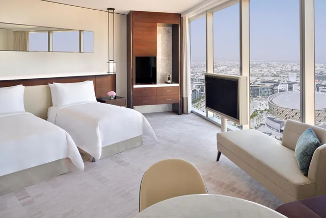 Premier, Twin Beds, Burj View، Address Sky View, Downtown Dubai 1/3