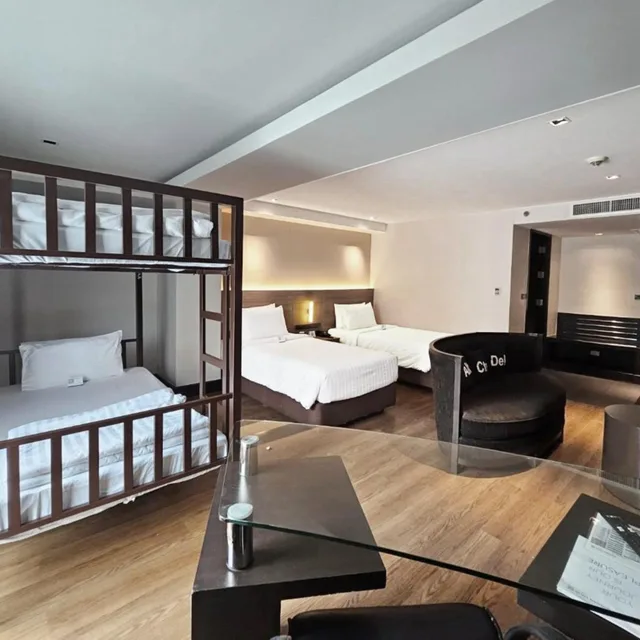 جناح عائلي بسرير بطابقين، Golden Tulip Mandison Suites 2/9