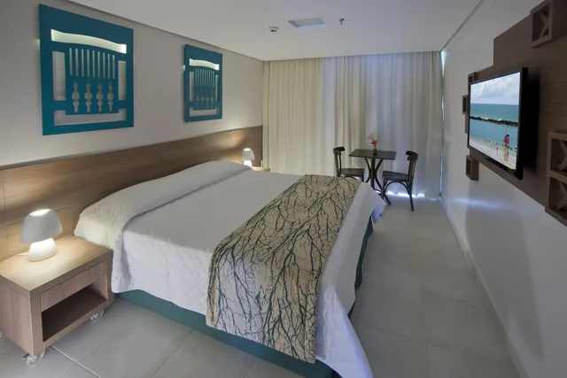 غرفة قياسية بسرير مزدوج أو سريرين منفصلين، Hotel Ponta Verde Praia do Frances 3/5