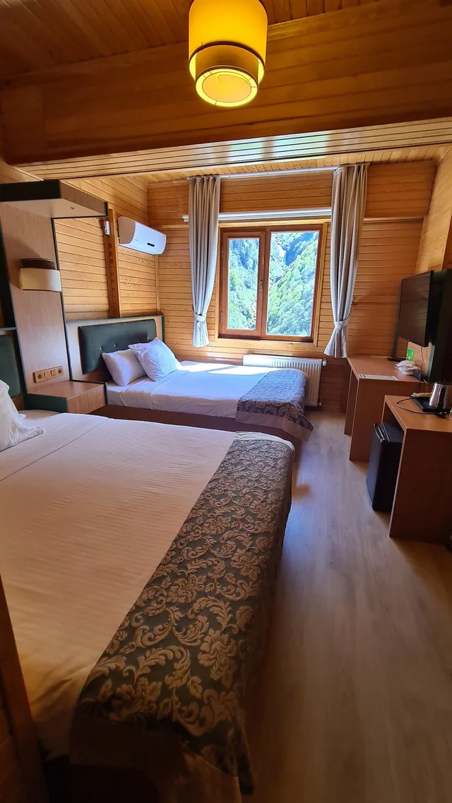 غرفة قياسية ثلاثية بسرير مزدوج وسرير فردي، AYDER DOGA RESORT 6/9