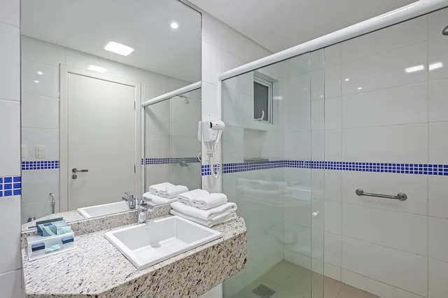 غرفة قياسية بسريرين منفصلين، Slaviero Hotel Ingleses Convention 7/9
