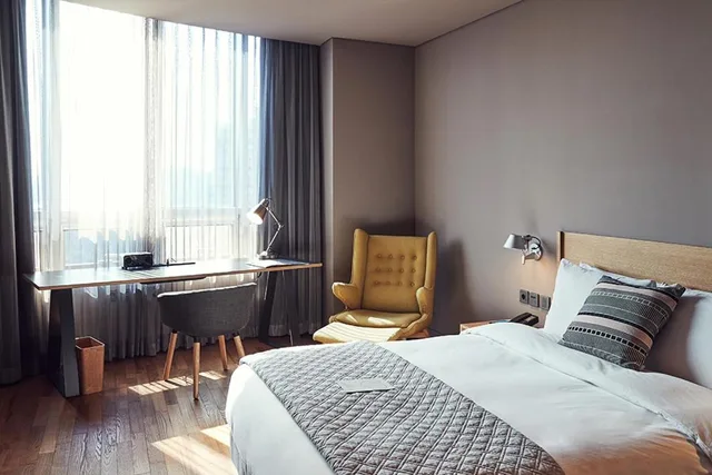 East, Double Bed, Bathtub، La Casa Hotel Seoul 2/6