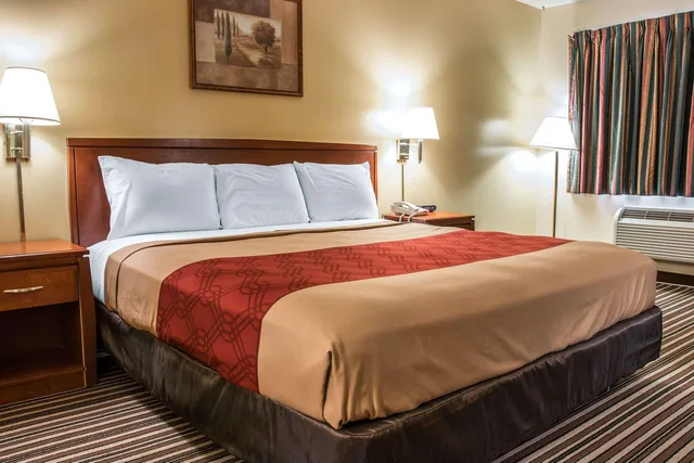 غرفة بسرير كينج، Econo Lodge Paw Paw MI 2/4