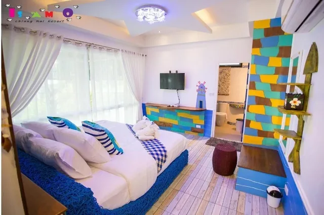 غرفة ديلوكس بسرير كينج، Is Am O Chiangmai Resort 4/9