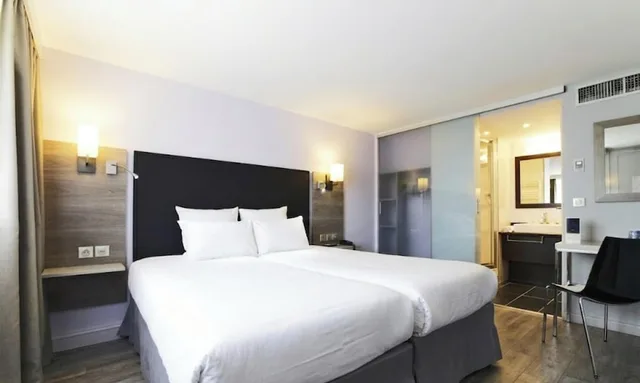 غرفة قياسية بسريرين منفصلين، KYRIAD LYON SUD - SAINTE FOY 6/10