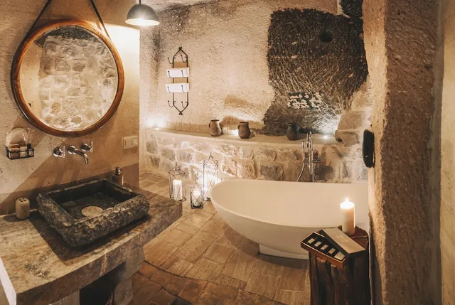 غرفة سوبيريور بسرير كينج، MILLSTONE CAVE SUITES 6/6