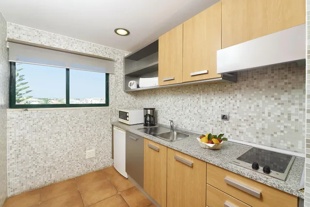 شقة عائلية بشرفة بغرفة نوم واحدة، Oceanus Aparthotel 1/1