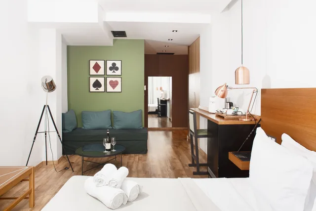 Deluxe, Double Bed, Sofa, A for Athens 8/10