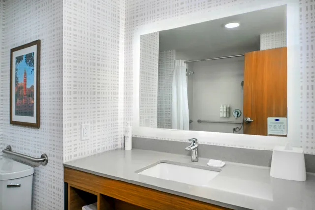 غرفة بسرير كينج لذوي الإعاقة، Hampton Inn by Hilton St Louis Airport 5/7