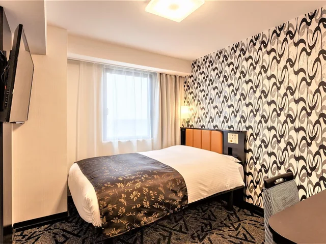 غرفة بسرير مزدوج، Apa Hotel Saga-Ekimae-Chuou 2/4