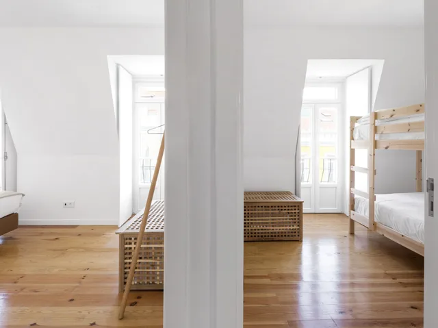 شقة ديلوكس بسرير كوين وسرير بطابقين بغرفتي نوم مع أريكة، Lisbon Serviced Apartments Castelo de Sao Jorge 7/10