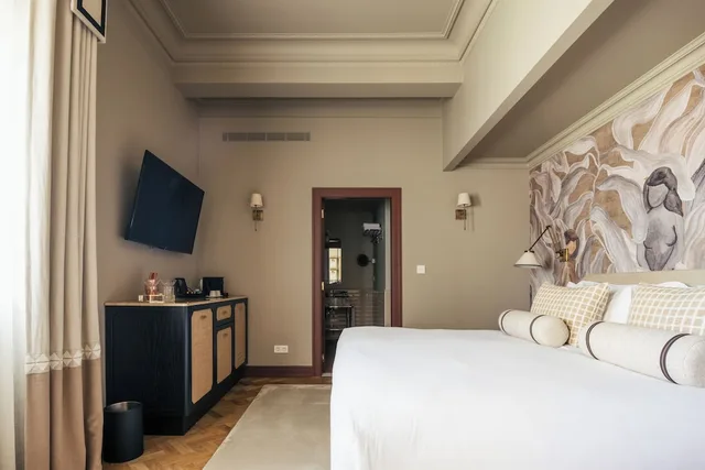 غرفة ديلوكس بسرير كينج، Hotel Infante Sagres Porto 3/10