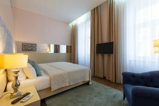 شقة كلاسيكية بسرير مزدوج وسرير فردي بغرفة نوم واحدة، Rafael Kaiser Premium Apartments 4/4