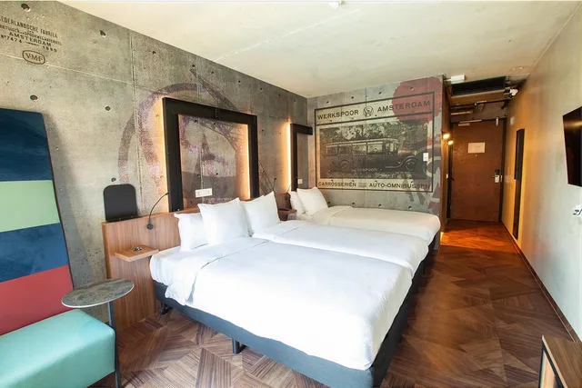 غرفة ثلاثية بثلاثة أسرّة، Inntel Hotels Amsterdam Landmark 1/4