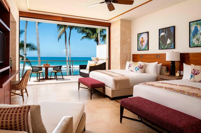 West, Reserve, Beach, Guest Room, 2 King Beds, Beach Front, Dorado Beach A Ritz Carlton Reserve 1/5