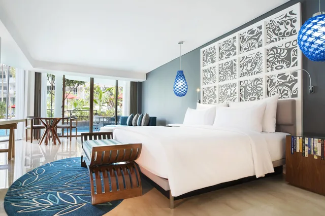 جناح استوديو بسرير كينج بغرفة نوم واحدة، Le Meridien Bali Jimbaran Hotel 1/5