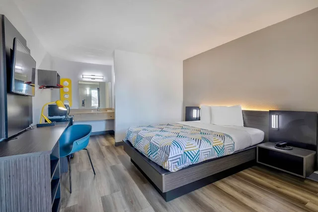 غرفة ديلوكس بسرير كوين، Motel6 Hammond, IN - Chicago Area 1/4