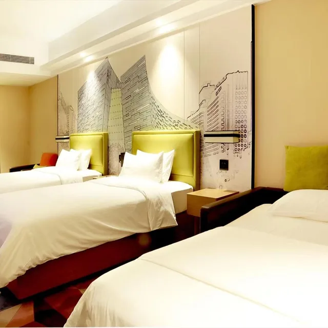 غرفة ديلوكس ثلاثية بسرير فردي، Hampton Inn Guangzhou China 1/9