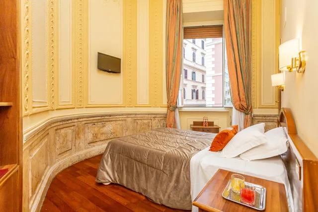 غرفة اقتصادية مفردة بسرير مزدوج، Hotel Medici 3/6